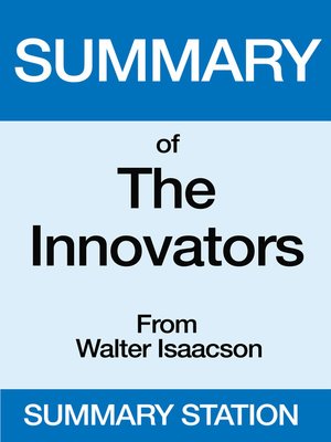cover image of Summary of the Innovators